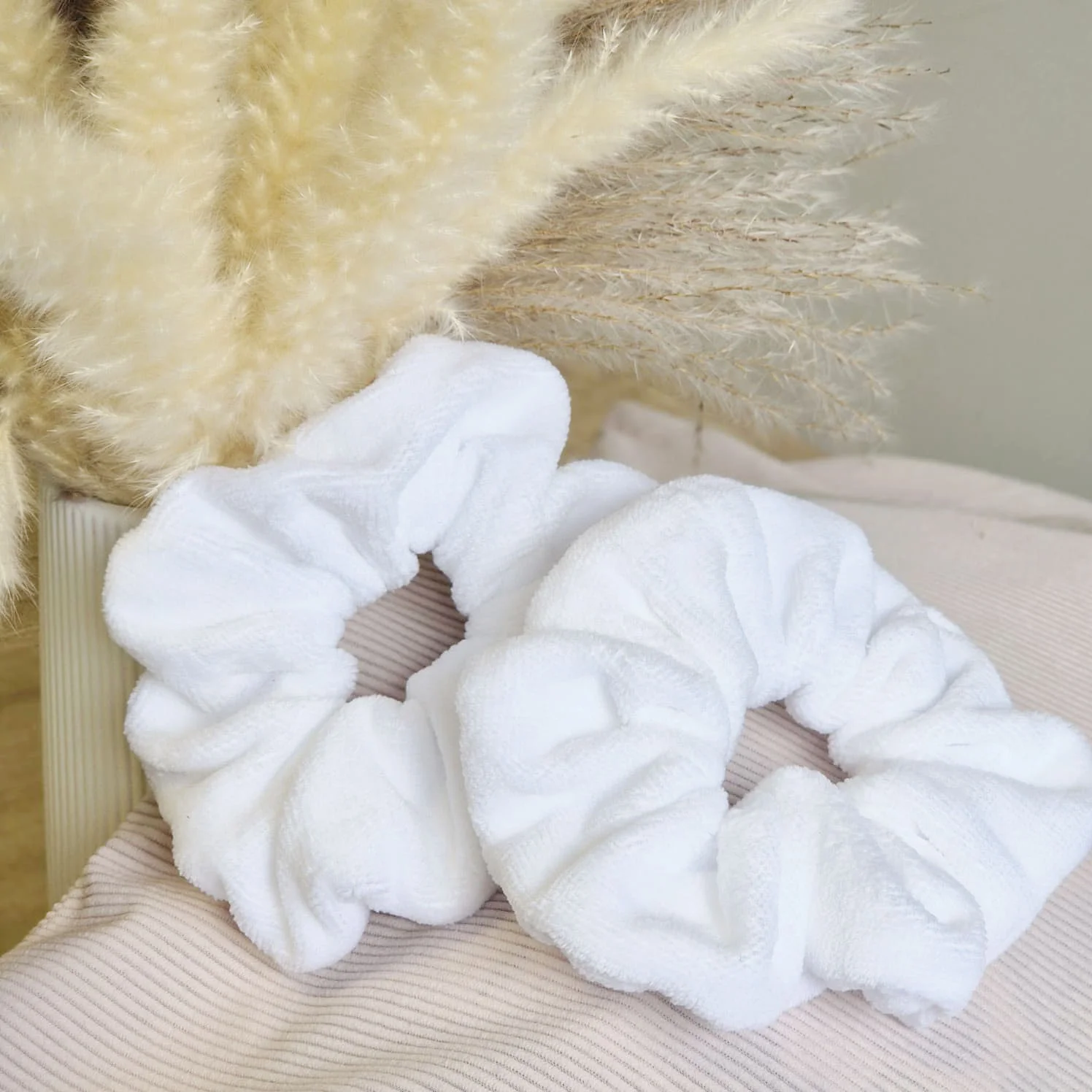 Paire de manchettes skincare réutilisables
