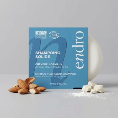 Shampoing Solide – Cheveux normaux – Endro Cosmétiques – 100 gr