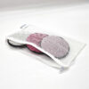 1 filet de lavage zippé - filet à linge pour lingettes, serviettes, chaussettes ...