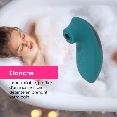 Stimulateur féminin à air pulsé