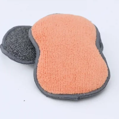 Kit découverte “Faut que ça brille” : éponges lavables et brosse vaisselle – 4 pièces