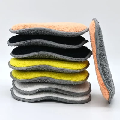 Lot de 10 éponges lavables multi-usages pour toute la maison