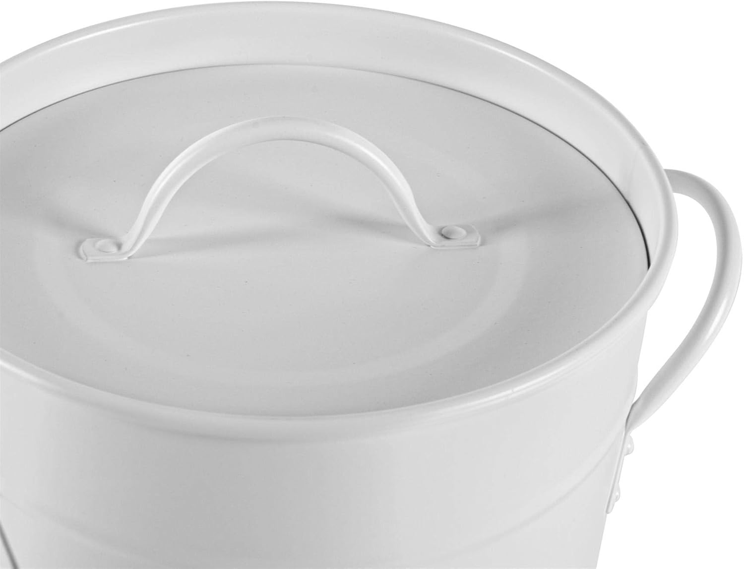 Seau à compost de cuisine - Intérieur amovible - Blanc – Image 4