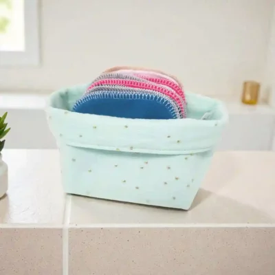 Panière taille S – Double gaze de coton