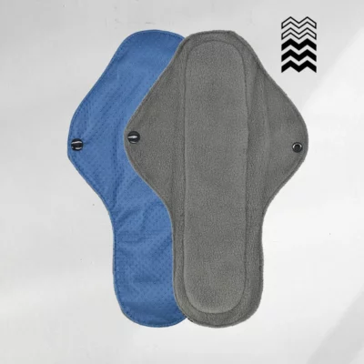 10 serviettes lavables (Gamme M) – Flux moyen à fort