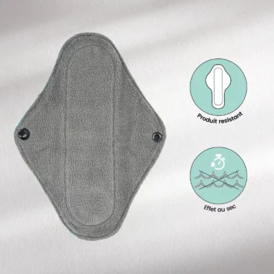 10 serviettes hygiéniques lavables (Gamme S)