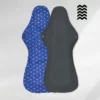 1 serviette hygiénique lavable en coton certifié (Gamme XL) - Flux extra fort, maternité, nuit... - A choisir