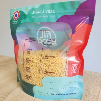 Lot de 3 sachets réutilisables Squiz – Une révolution pour consommer en vrac !