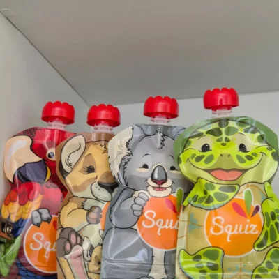 Gourde compote réutilisable – Modèle à choisir