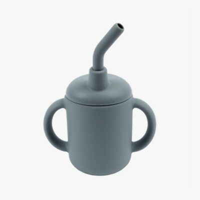 Tasse d’apprentissage pour bébé en silicone