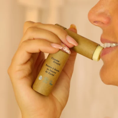 Baume à lèvres beurre de karité – Comme Avant – Au choix