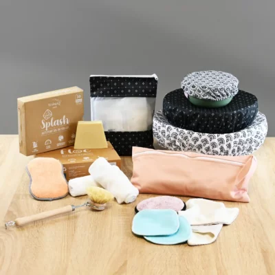 Kit Découverte Mix Maison Zéro déchet : Cuisine, salle de bain, entretien 17 pièces