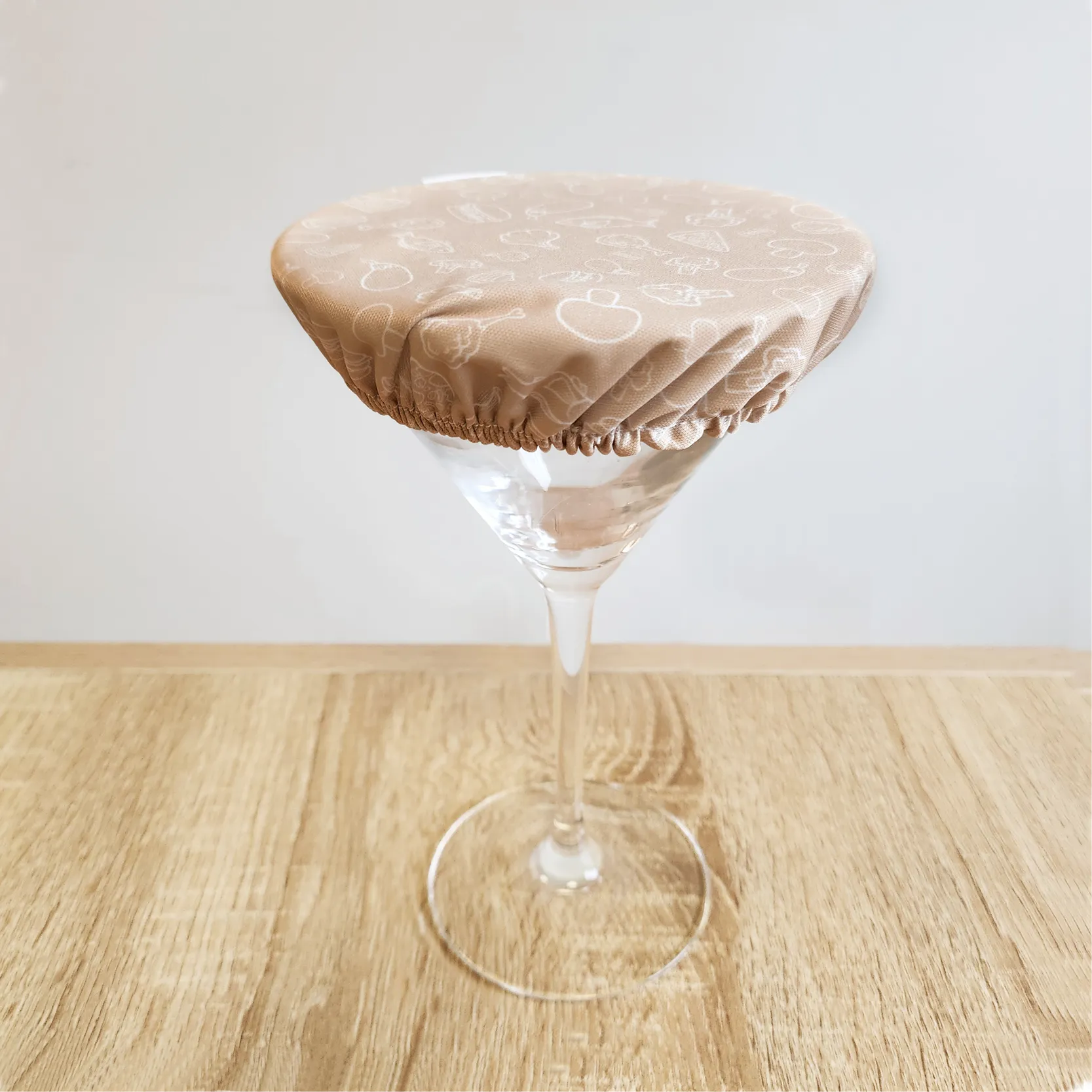 2 Couvre Coupes à dessert - couvre plat en tissu - 10 à 13 cm (XS) – Image 7