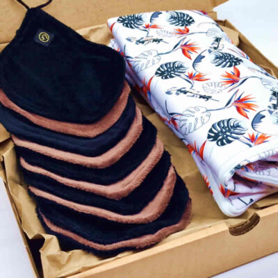 Coffret cadeau original  : Papier Toilette Lavable