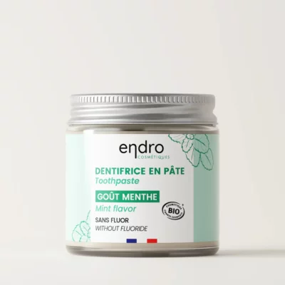 Dentifrice Menthe en pâte – Endro Cosmétiques