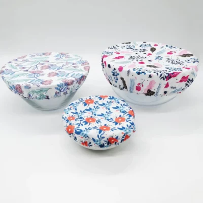 Set découverte de 3 Couvre plats – Charlottes tissu