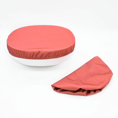 2 Couvre saladier – couvre plat en tissu 24 à 30 cm (L)