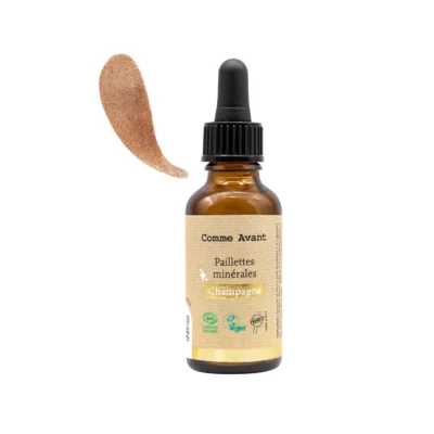 Paillettes minérales pour le corps