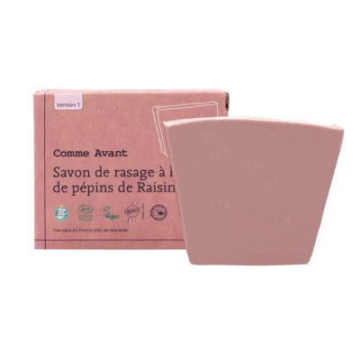 Savon de rasage à l’huile de pépins de raison – Comme avant