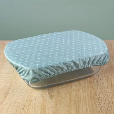 2 couvre plats en tissu – Plat à gratins (L) – 21-28 cm