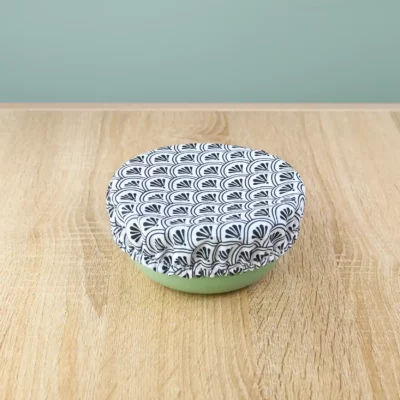 2 Couvre bols – couvre plat en tissu 13 à 18 cm (S)