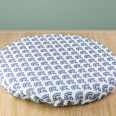 2 Couvre plat – plat à pizza, très grand saladier- couvre plat en tissu 30 à 38 cm (XL)