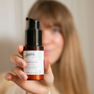 Shampoing sec – Juste Paris – Au choix – 80 ml – Cheveux clairs