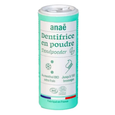 Dentifrice menthol en poudre