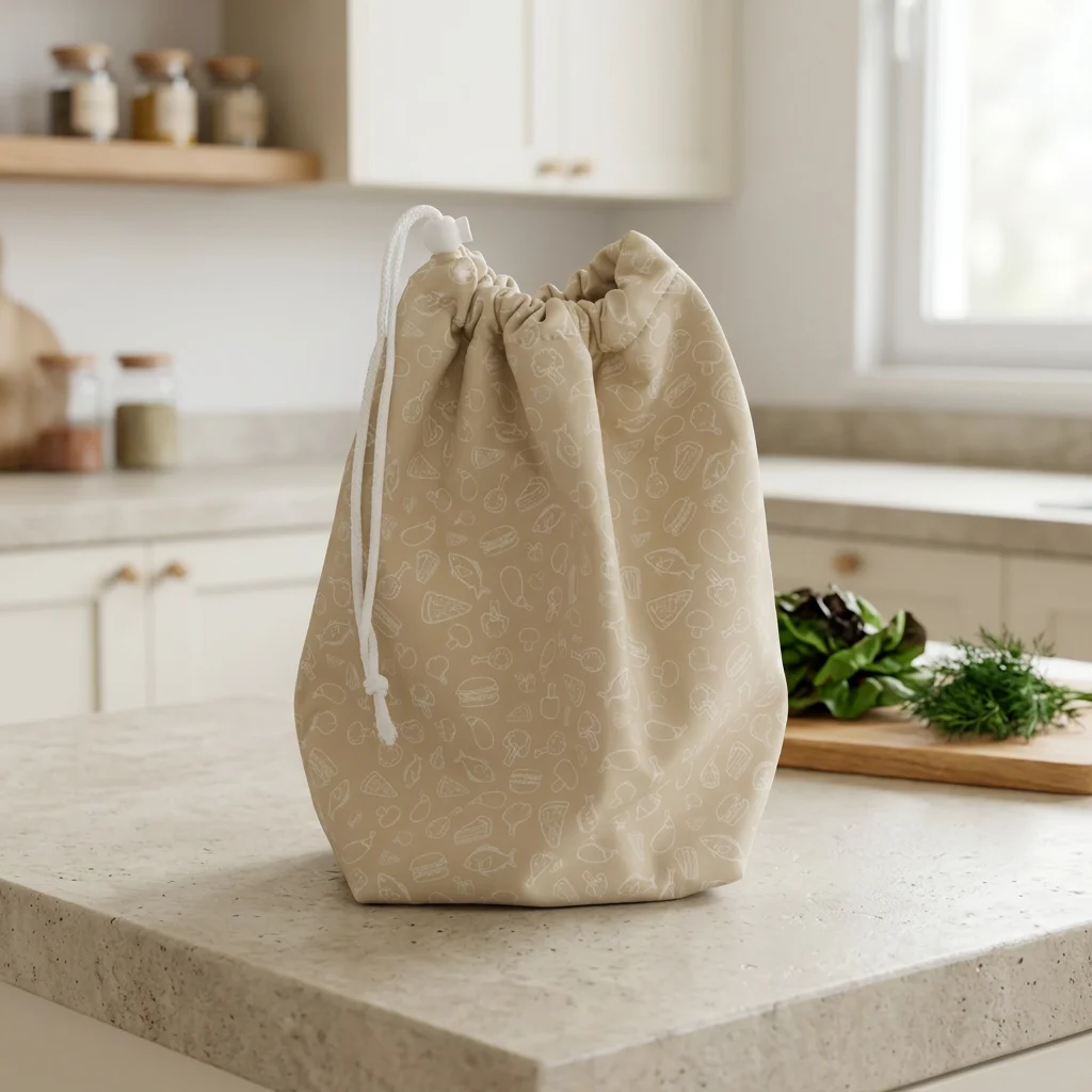 Sac à salade avec doublure absorbante - Food Moutarde