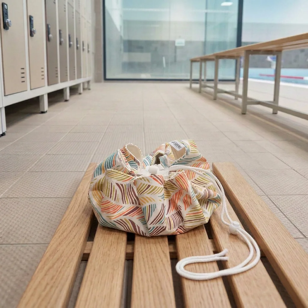 Tapis sac de change "Pédibag" : idéal piscine, sport, plage... - (A choisir) – Image 2