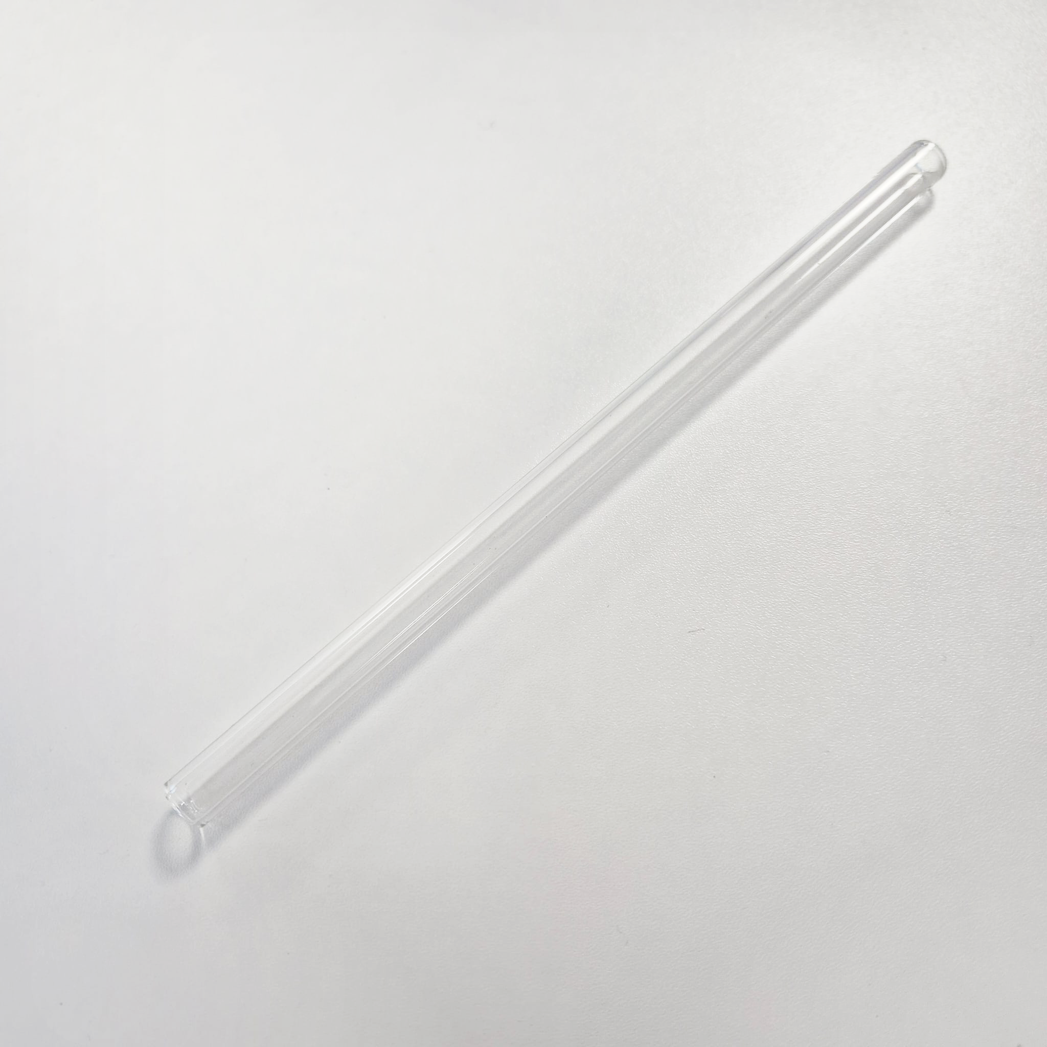 Lot de 4 pailles droites en verre + une pochette – Image 3